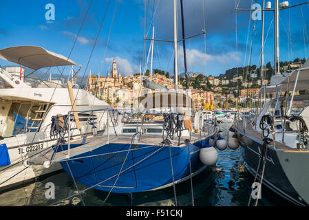 Menton, Frankreich, Region Provence, Departement Alpes-Maritimes, Frankreich Stockfoto