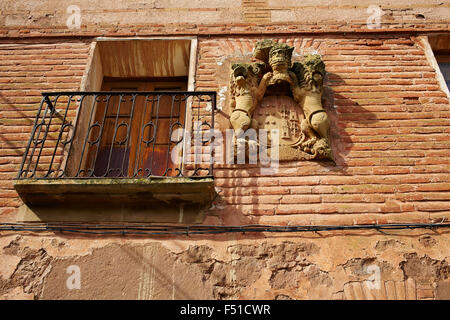 Azofra in Saint James Way in La Rioja Spanien Stockfoto