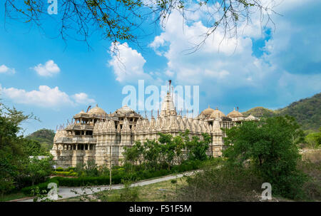 Jain-Tempel von Ranakpur Rajasthan Stockfoto