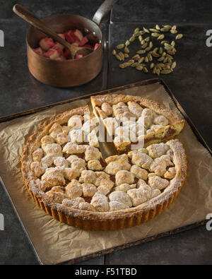 Isländische "glückliche Ehe" Kuchen. Hjónabandssaela. Island-Essen Stockfoto