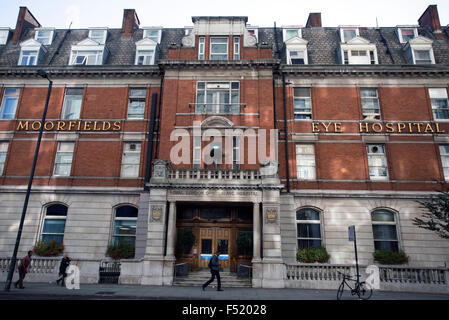 Moorfields Eye Hospital, City Road, London Stockfoto