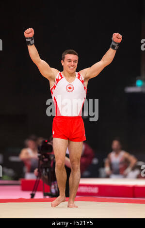 Glasgow, Schottland. 26. Oktober 2015. Abb. Künstlerische Gymnastik-Weltmeisterschaften. Vierter Tag. Bildnachweis: Aktion Plus Sport/Alamy Live-Nachrichten Stockfoto