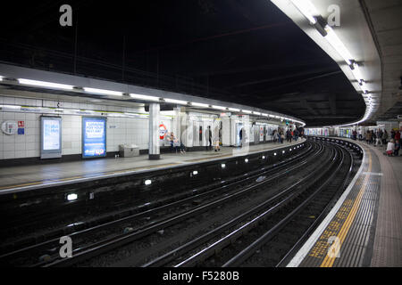 London Underground - Monument Station, London, UK Stockfoto