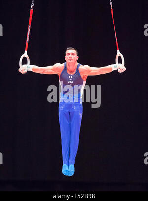 Glasgow, Schottland. 26. Oktober 2015. Abb. Künstlerische Gymnastik-Weltmeisterschaften. Vierter Tag. Bildnachweis: Aktion Plus Sport/Alamy Live-Nachrichten Stockfoto