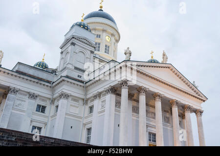 Lutherische Kathedrale.  Helsinki, Finnland Stockfoto