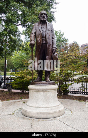 Edward Everett hale Statue Boston Garten Stockfoto