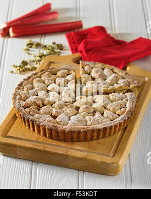 Isländische "glückliche Ehe" Kuchen. Hjónabandssaela. Island-Essen Stockfoto