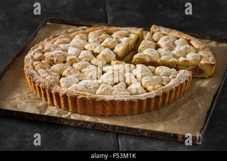 Isländische "glückliche Ehe" Kuchen. Hjónabandssaela. Island-Essen Stockfoto