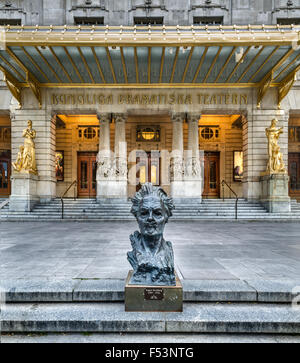 Fassade des Kungliga Dramatiska Teatern (königliche dramatische Theater), Stockholm, Schweden Stockfoto