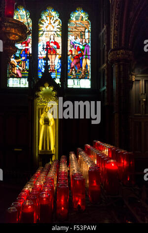 Basilika Notre Dame, Altstadt, Montreal, Quebec Stockfoto