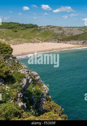 Barafundle Bay, Stackpole, Pembrokeshire Stockfoto