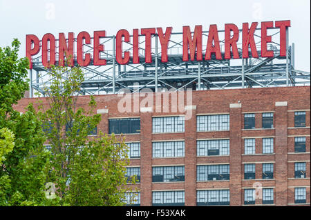 Ponce City Market in Atlanta, Georgia's Old Fourth Ward. (USA) Stockfoto