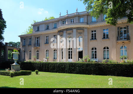 Berlin-Zehlendorf-Haus der Wannsee-Konferenz und pädagogische Website Stockfoto