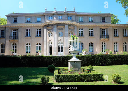 Berlin-Zehlendorf-Haus der Wannsee-Konferenz und pädagogische Website Stockfoto