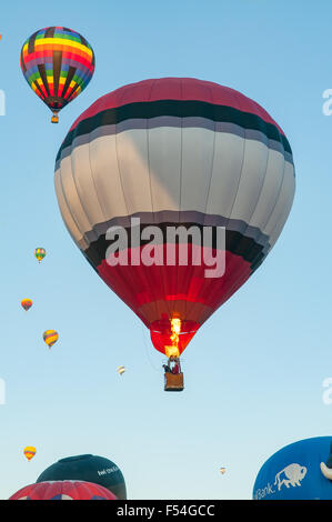 Heißluftballons, Albuquerque, New Mexico, USA Stockfoto