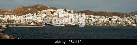 Griechenland, Naxos - September 21,2015: Naxos ist die größte und fruchtbarste Insel der Kykladen. Es befindet sich südlich von M Stockfoto