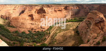 Canyon de Chelly Panorama, Arizona, USA Stockfoto