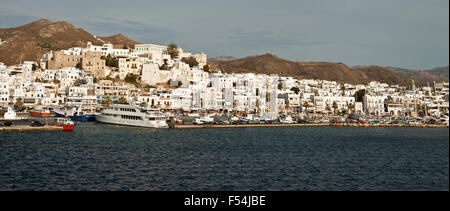 Griechenland, Naxos - September 21,2015: Naxos ist die größte und fruchtbarste Insel der Kykladen. Es befindet sich südlich von M Stockfoto