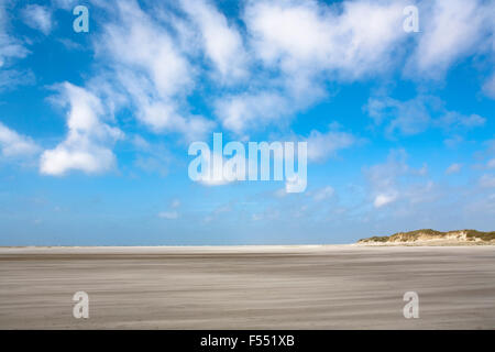 DEU, Deutschland, Schleswig-Holstein, Nordsee, Amrum Insel, den Strand in der Nähe von Norddorf Kniepsands.  DEU, Deutschland, Schleswig-Hols Stockfoto