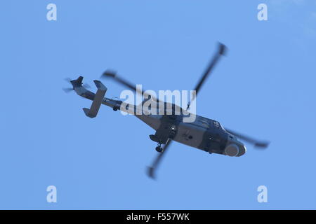 Royal Navy Wildcat Helikopter ZZ396 Stockfoto