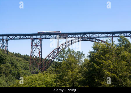 Europa, Deutschland, Nordrhein-Westfalen, des Bergischen Landes, die Muengstener Brücke in der Nähe von Solingen.  Europa, Deutschland, Stockfoto