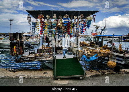 Boot Schmuck Shop, alte Chania Kreta. Stockfoto