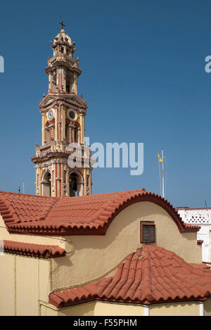 Panormitis Kloster, Sými, Rhodos, Dodekanes, Griechenland Stockfoto