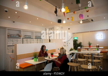 Fräser & Quetsche Konditorei und Cafe in Soho London - UK Stockfoto