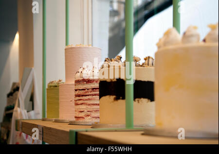 Fräser & Quetsche Konditorei und Cafe in Soho London - UK Stockfoto