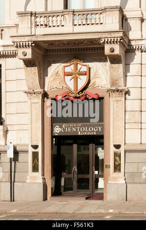 Die Scientology Kirche London Queen Victoria Street. Stockfoto