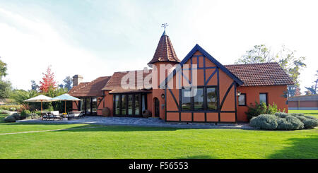 Almaviva Weingut, Chile Stockfoto