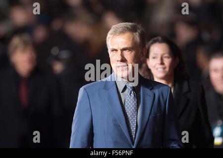 Berlin, Ca, Deutschland. 28. Oktober 2015. Christoph Waltz.German-Premiere von "Spectre". Berlin, Deutschland. 28. Oktober 2015 Credit: Roger Harvey/Globe Fotos/ZUMA Draht/Alamy Live-Nachrichten Stockfoto