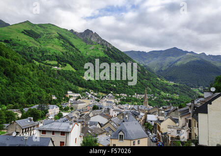 Erstaunlich natürlichen Blick auf die Pyrenäen in Spanien Stockfoto