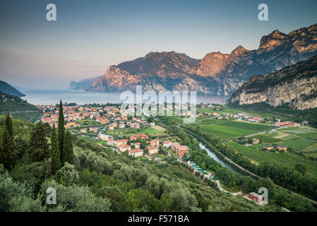 Lago di Garda, Italien, EU, Europa. Stockfoto