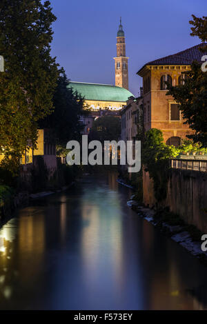Basilica Palladiana, Vicenza, Venetien, Italien Stockfoto