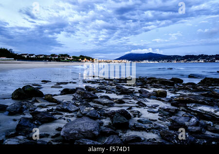 Hendaye (Baskisch: Hendaia) ist der südwestlichsten Stadt und Gemeinde in Frankreich Stockfoto