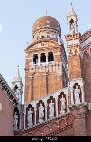 Madonna Dell'Orto Kirche im Cannaregio - Venedig, Italien Stockfoto