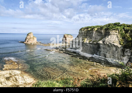 Hendaye (Baskisch: Hendaia) ist der südwestlichsten Stadt und Gemeinde in Frankreich Stockfoto