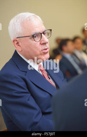 US-amerikanischer Bankier und Philanthrop David M. Rubenstein Stockfoto