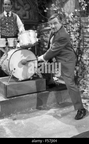 Fröhliche Weinrunde, sterben Unterhaltungsshow, Deutschland 1966, Regie: Fred Kraus, Monia: Stockfoto