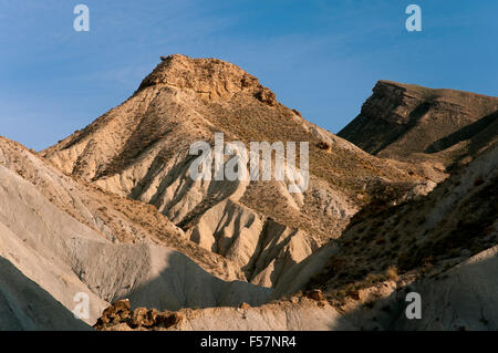 Natürlichen Ort Tabernas-Wüste, Provinz Almeria, Region von Andalusien, Spanien, Europa Stockfoto