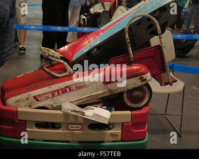 Antiques Roadshow während der Dreharbeiten im Javits Center in New York City. Stockfoto