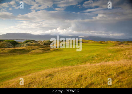 Blechhaube Golfplatz Kerry Irland Stockfoto