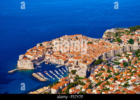 Kroatien, Dalmatien, Dubrovnik, Altstadt, UNESCO-Weltkulturerbe, Altstadt Stockfoto