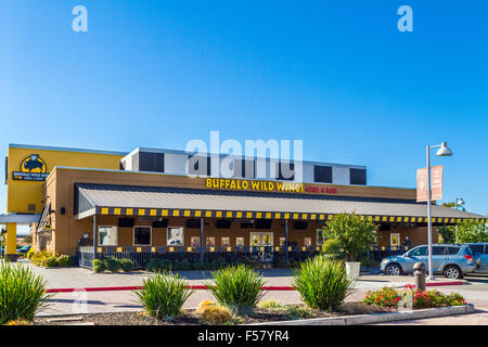 Buffalo Wild Wings Restaurant in Modesto, Kalifornien Stockfoto