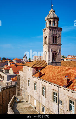 Kroatien, Dalmatien, Dubrovnik, Altstadt, UNESCO-Weltkulturerbe, Altstadt Stockfoto