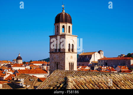 Kroatien, Dalmatien, Dubrovnik, Altstadt, UNESCO-Weltkulturerbe, Altstadt Stockfoto