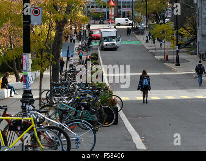Campus der McGill Universität in Montreal, Quebec. Stockfoto