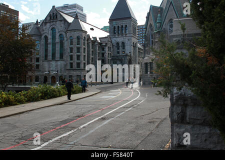 Campus der McGill Universität in Montreal, Quebec. Stockfoto