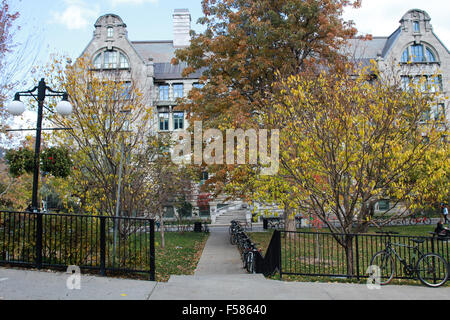 Campus der McGill Universität in Montreal, Quebec. Stockfoto